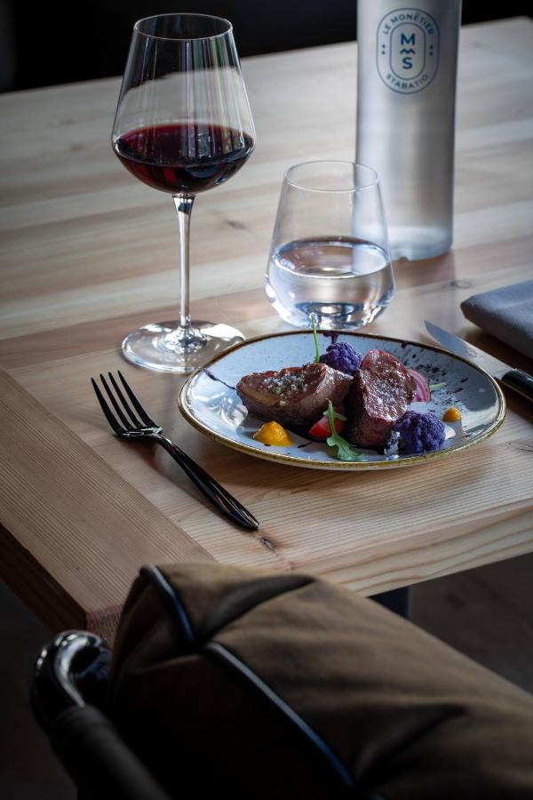 Hotel Restaurant Le Monetier Экстерьер фото